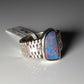 Ring aus Silber mit Opal aus Australien