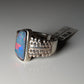 Ring aus Silber mit Opal aus Australien