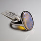 Opalring, Silbering mit Opal aus Australien