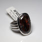 Opalring, Silbering mit Opal aus Australien