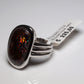 Opalring, Silbering mit Opal aus Australien