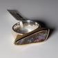 Opalschmuck Ring Silber Opal Australien