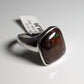 Opalring, Silbering mit Opal aus Australien
