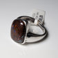 Opalring, Silbering mit Opal aus Australien