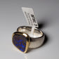 Opalschmuck Ring Silber Opal Australien