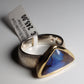 Opalschmuck Ring Silber Opal Australien