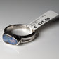 Opalring, Silbering mit Opal aus Australien