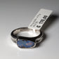 Opalring, Silbering mit Opal aus Australien