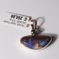 Opalschmuck - Silberanhänger mit Boulder-Opal und Topas