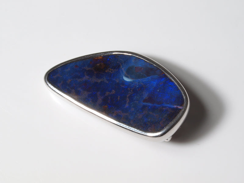 Opalschmuck - Opalanhänger aus Silber mit Boulder Opal