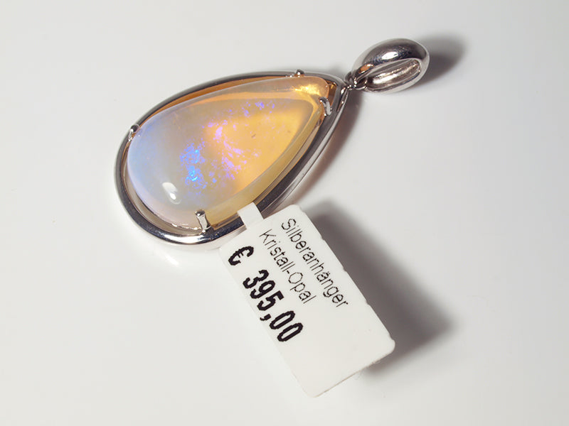 Opal - Silberschmuck, Anhänger mit Kristallopal